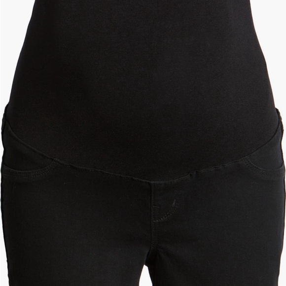 1822 designer maternity denim shorts - Picture 7 of 9